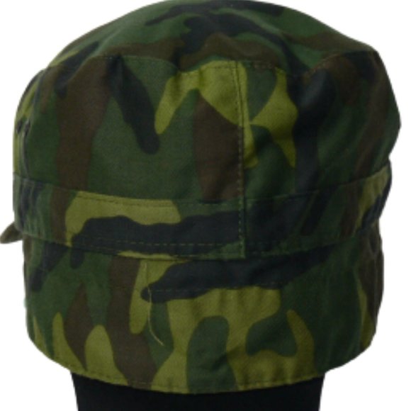 Men's Camouflage Field/Jungle Army Cap Camo Hat - Picture 3 of 3